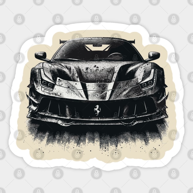 Ferrari F8 Sticker by Vehicles-Art